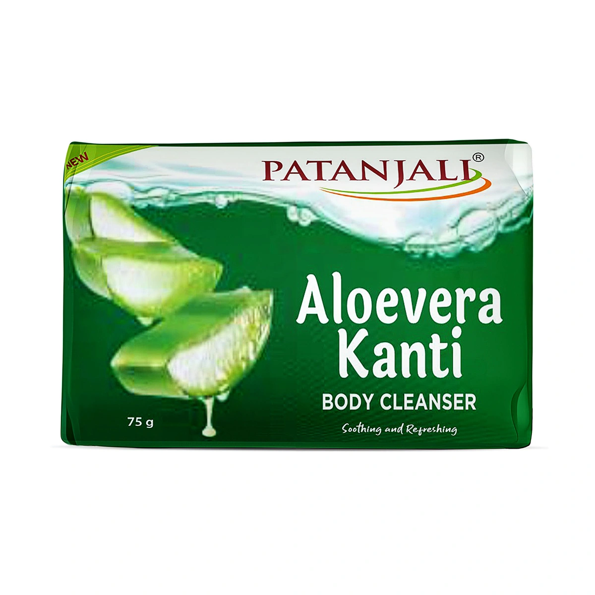 Patanjali Aloe Vera Kanti Body Cleanser | Herbal Bathing Soap | Nourishing Skin Cleanser