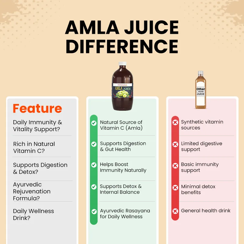 Patanjali Amla Juice | Pure Indian Gooseberry Drink | Natural Immunity and Digestion Support-6