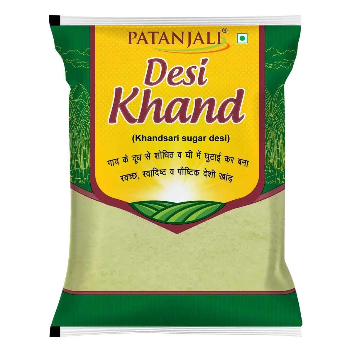 Patanjali Desi Khand | Unrefined Khandsari Sugar | Traditional Natural Sweetener-1