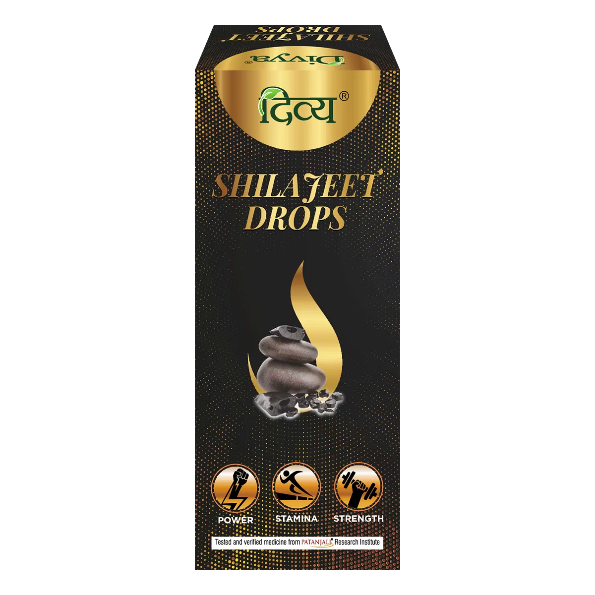 Patanjali Divya Sj Drops | Liquid Shilajeet Extract | Natural Vitality and Strength Support