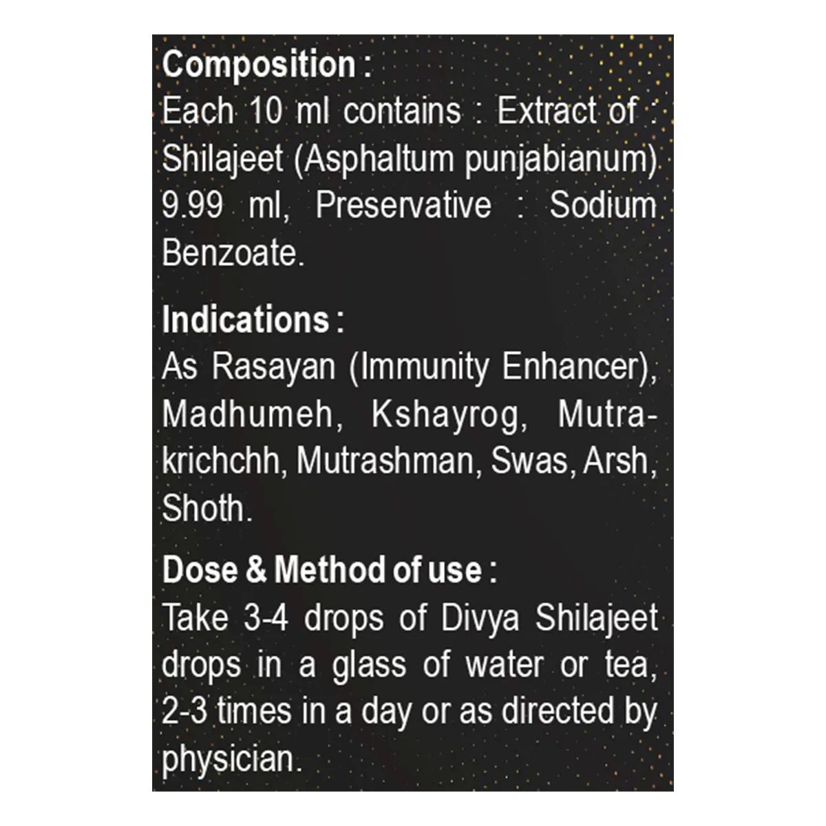 Patanjali Divya Sj Drops | Liquid Shilajeet Extract | Natural Vitality and Strength Support-4