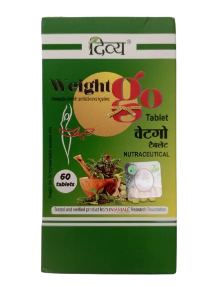 Patanjali Divya Weight Go Tablets | Ayurvedic Weight Management Supplement