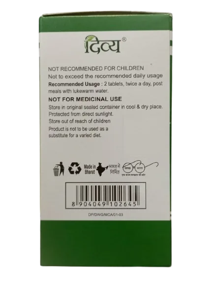 Patanjali Divya Weight Go Tablets | Ayurvedic Weight Management Supplement-2