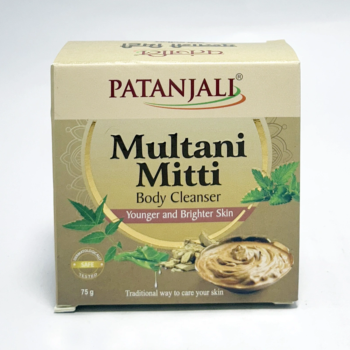 Patanjali Multani Mitti Body Cleanser | Ayurvedic Bath Soap | Deep Cleansing & Oil Control-1