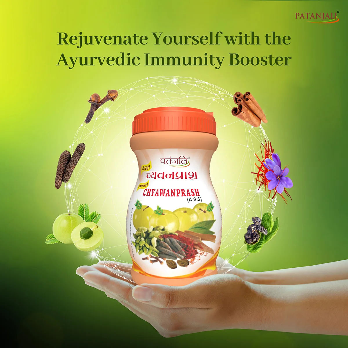 Patanjali Special Chyawanprash | Ayurvedic Immunity Booster | Herbal Health Supplement-5