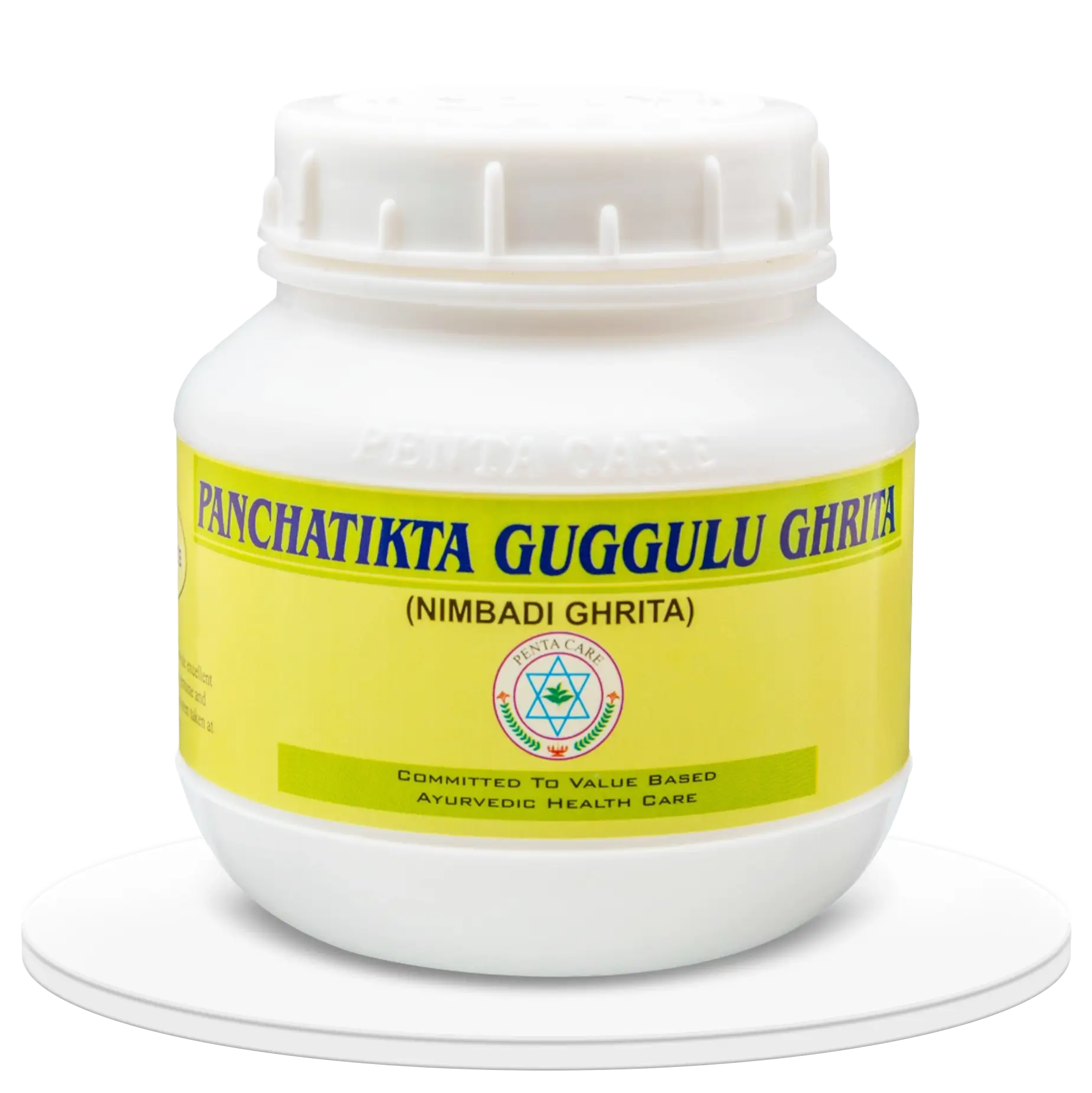 Pentacare Ayurveda Panchatikta Guggulu Ghrita | Medicated Herbal Ghee | Joint & Skin Support