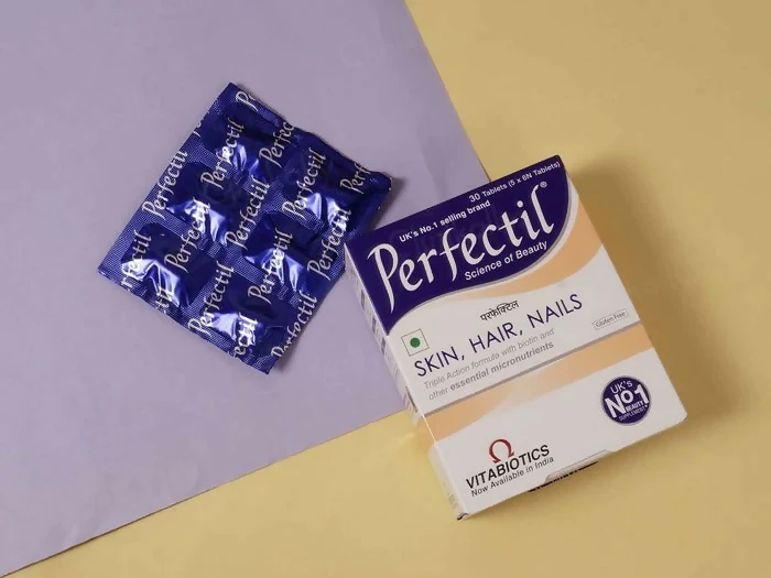 Perfectil Skin Hair Nail Supplement Tablets | Triple Active Nutrients | Daily Beauty Support-3