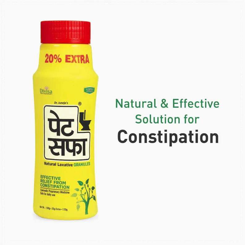 Pet Saffa Ayurvedic Laxative Granules | Natural Constipation Relief | Herbal Formula-2