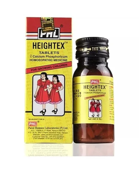 PHL Heightex Tablets | Homeopathic Growth Support | Bone Development Formula-2