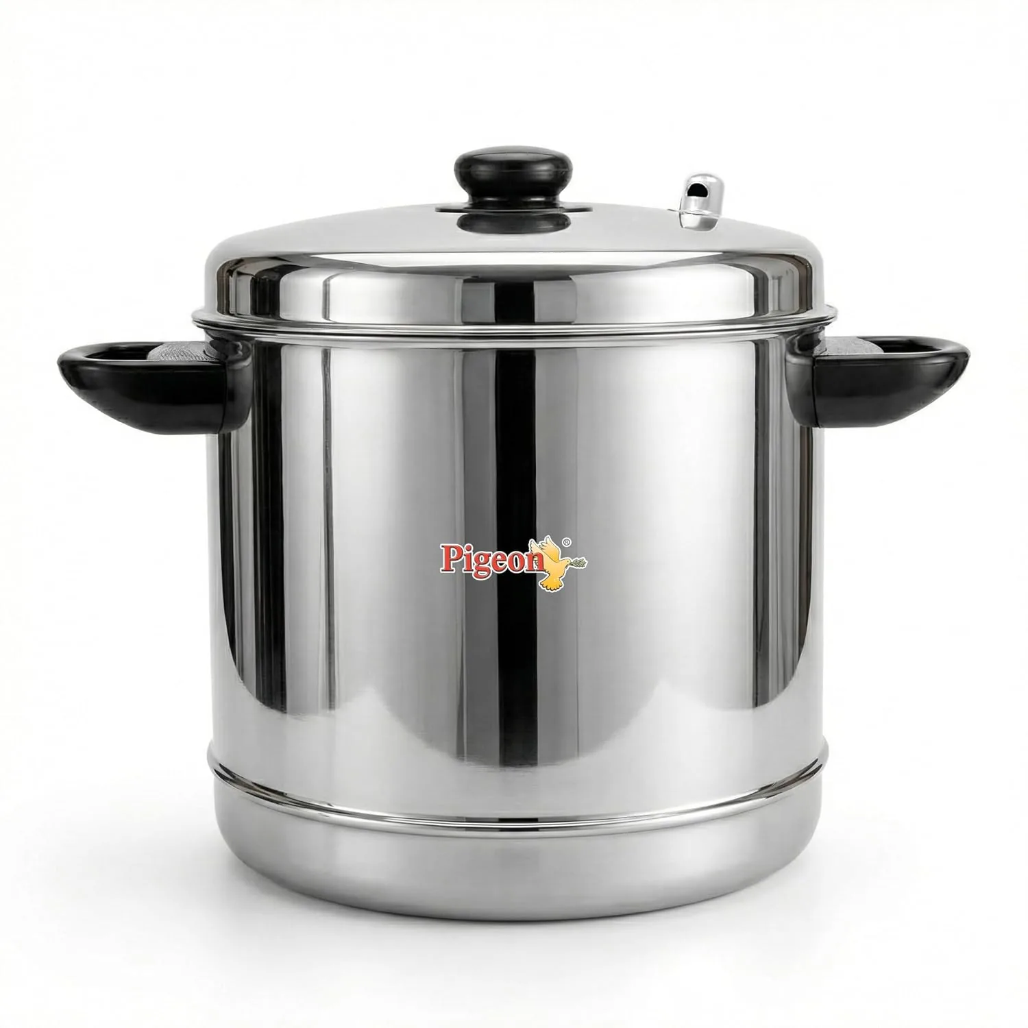 Pigeon Classic Stainless Steel Idli Cooker with Whistle Indicator 6 Plates (for 24 Idlies)-5