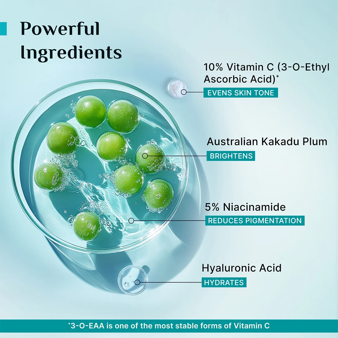 Pilgrim 10% Vitamin C Face Serum For Daily Brightness 5% Niacinamide | Brightening Face Serum | Glow Boosting Formula-4