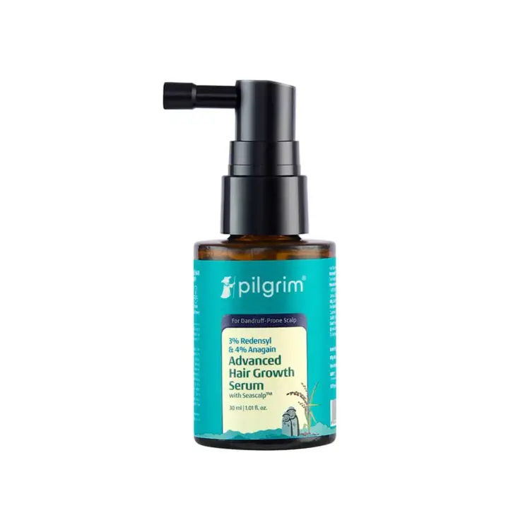 Pilgrim 3% Redensyl + 4% Anagain Advanced Hair Growth Serum | Hair Care | For Thicker, Denser Hair-1