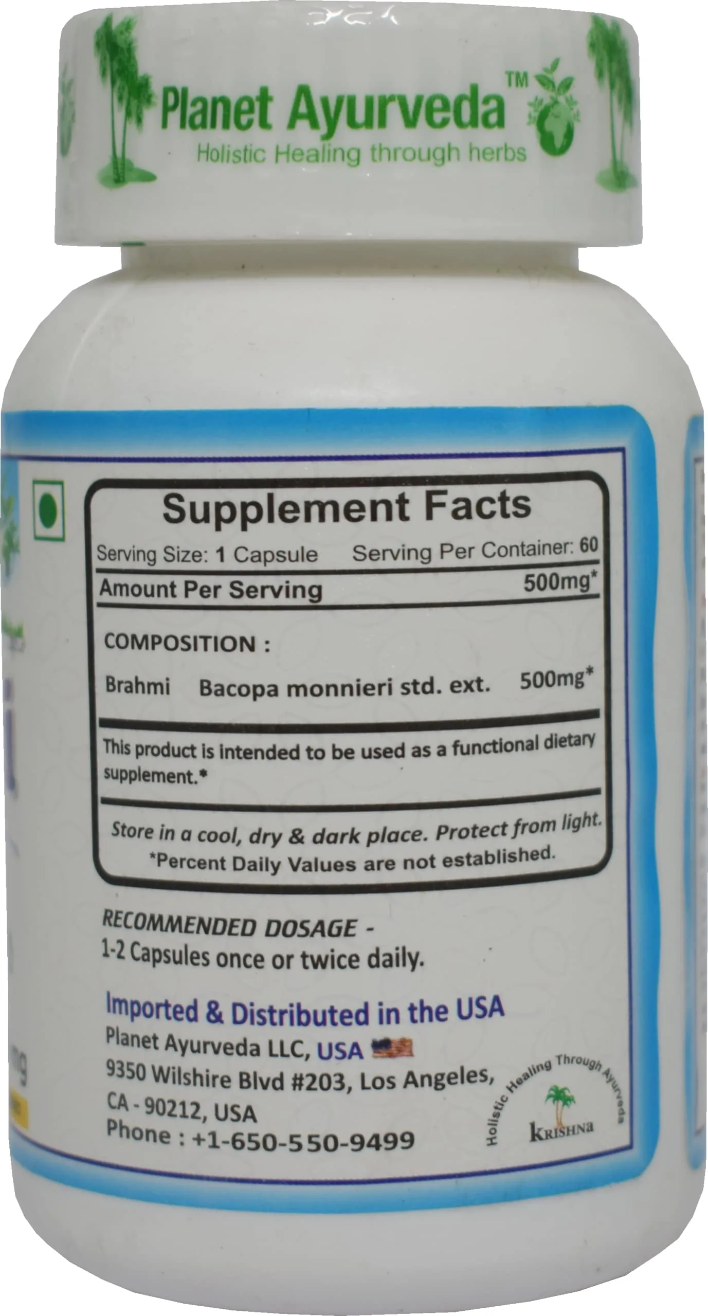 Planet Ayurveda Brahmi Vati | Classical Ayurvedic Tablet | Natural Memory and Cognitive Support-6