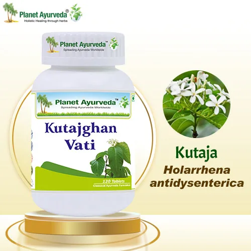 Planet Ayurveda Kutajghan Vati | Natural Ayurvedic Tablets | Digestive and Intestinal Support-2