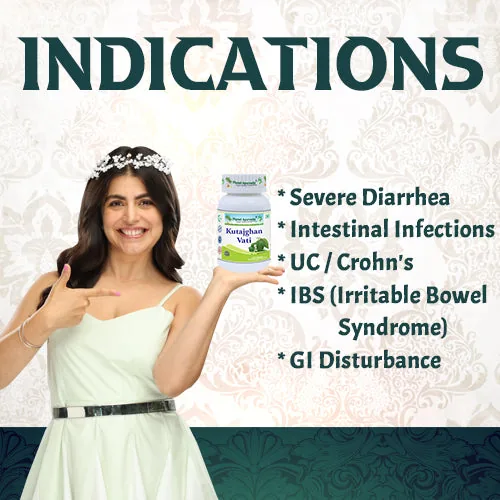 Planet Ayurveda Kutajghan Vati | Natural Ayurvedic Tablets | Digestive and Intestinal Support-5