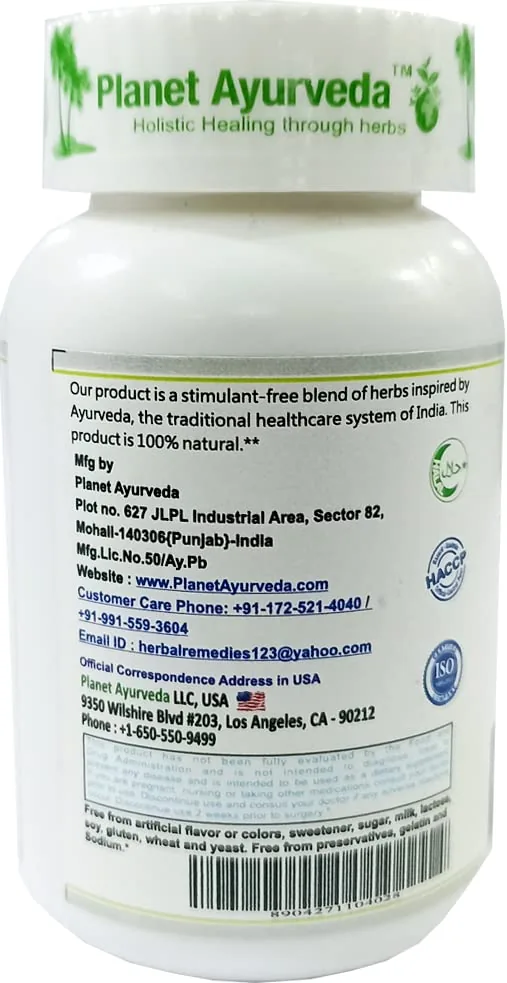 Planet Ayurveda Mahamanjisthaghan Vati | Herbal Blood Purifier | Natural Skin Health Support-3