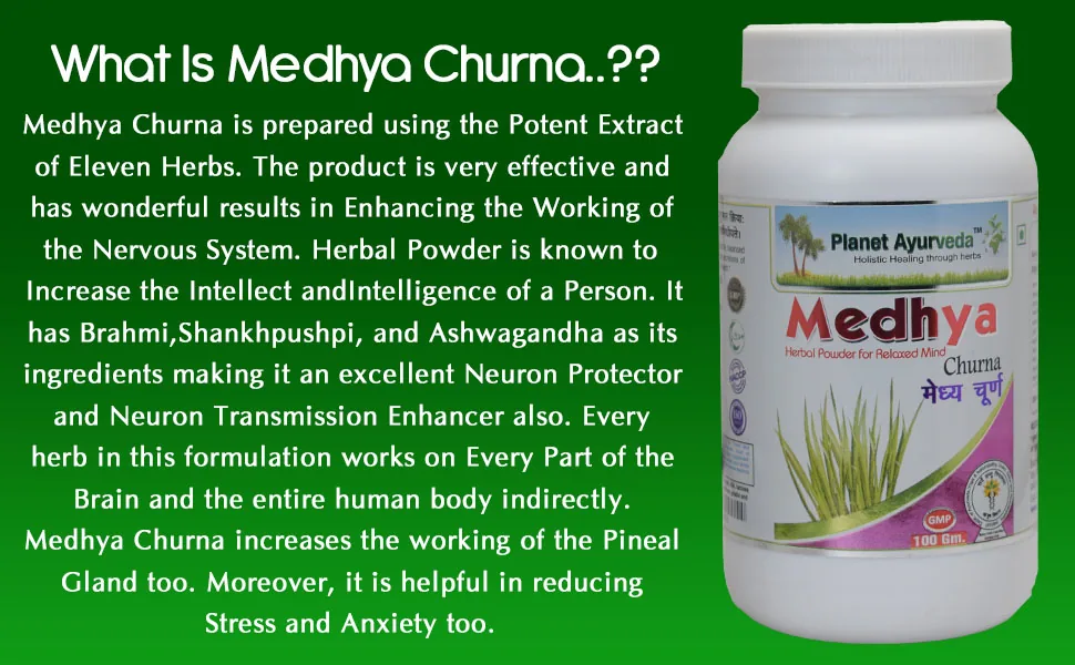 Planet Ayurveda Medhya Churna | Natural Brain Tonic | Memory and Concentration Support-3