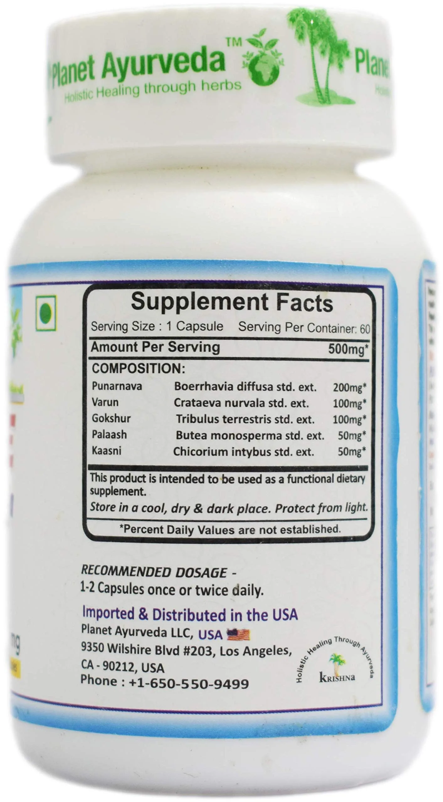 Planet Ayurveda Rencure Formula | Natural Kidney Support Capsules | Pure Herbal Urinary Care-2