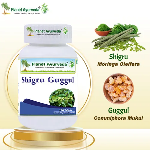 Planet Ayurveda Shigru Guggul | Ayurvedic Joint Support Tablets | Natural Vata Balance-2