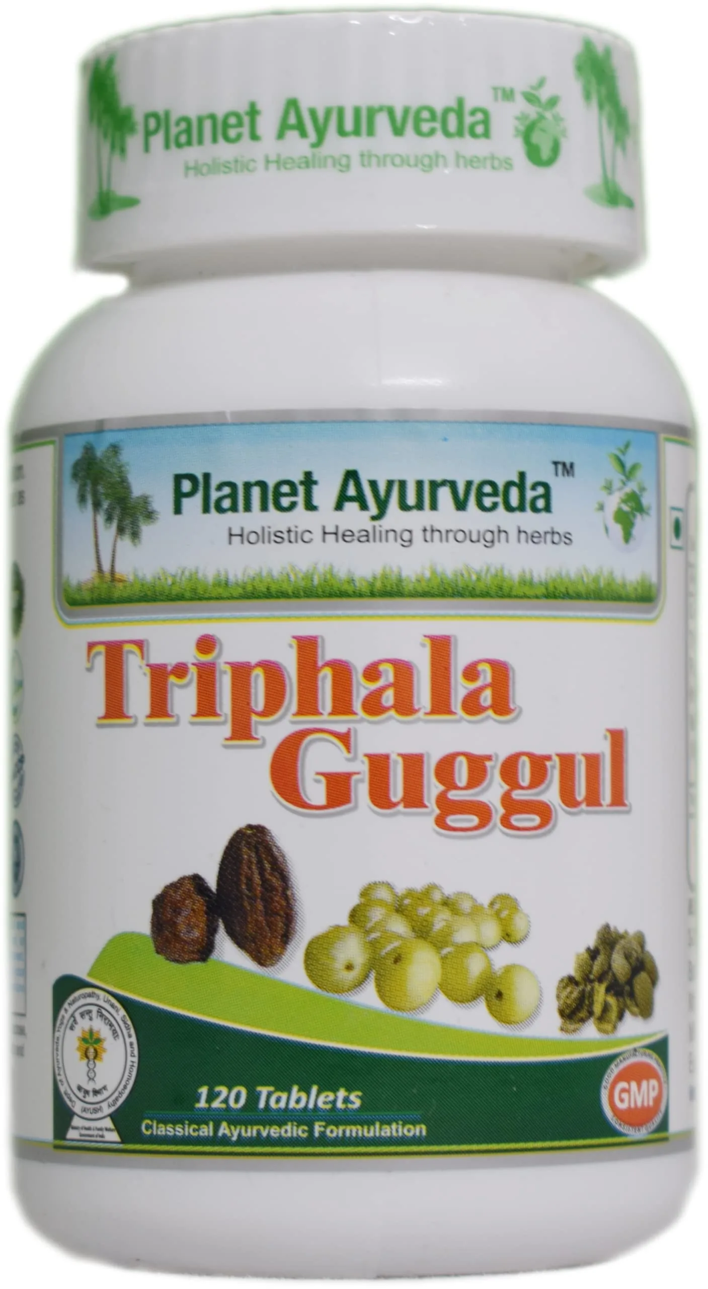 Planet Ayurveda Triphala Guggul | Ayurvedic Tablets | Natural Colon Cleanse & Metabolic Support