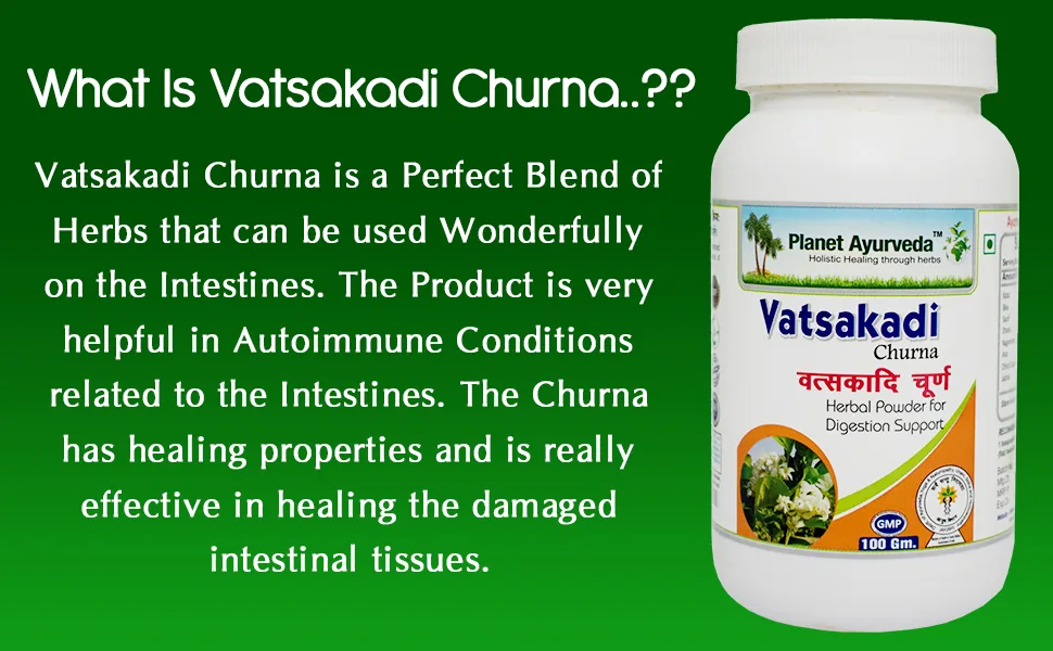 Planet Ayurveda Vatsakadi Churna | Herbal Digestive Powder | Intestinal Health Support-5
