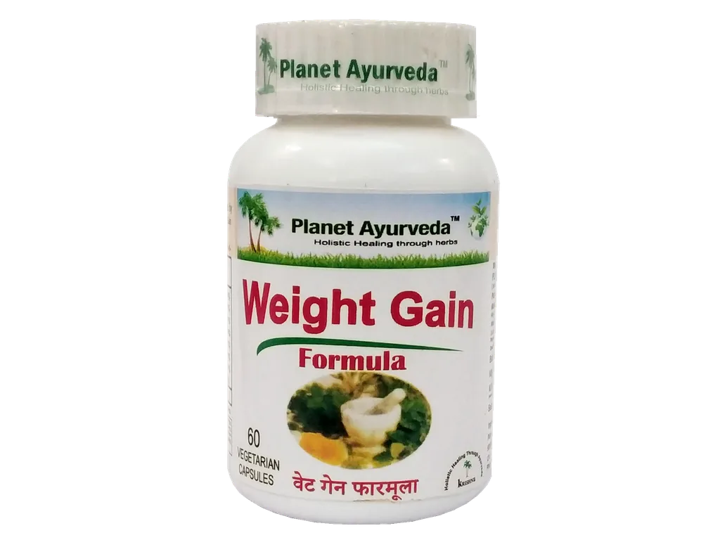 Planet Ayurveda Weight Gain Formula Capsules