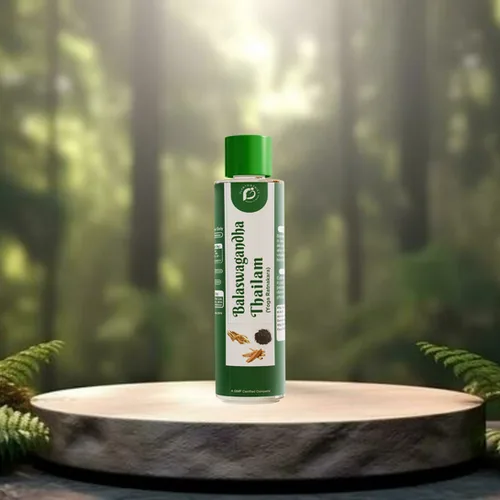 Plantogenica Balaswagandha Yoga Ratnakara Thailam | Ayurvedic Massage Oil | Muscle and Joint Support-1