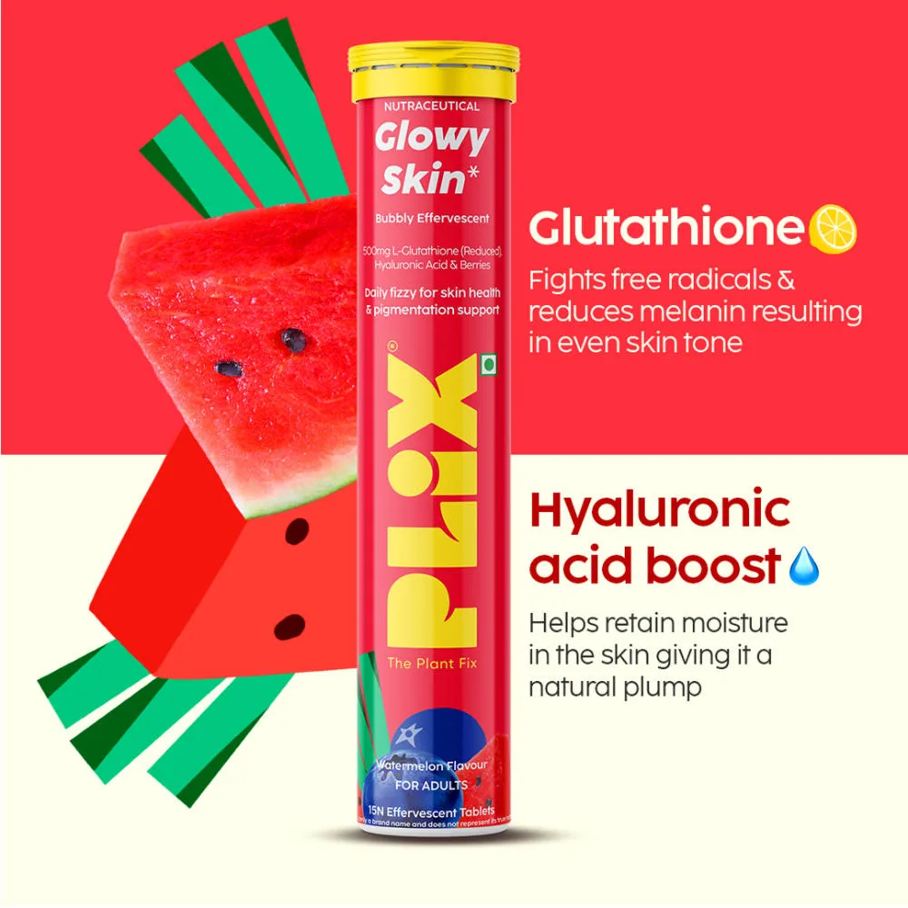 PLIX The Plant Fix Glutathione Skin Tablets | Wellness Supplement-1