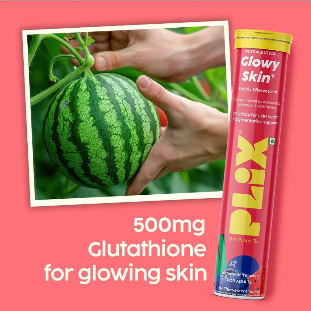 PLIX The Plant Fix Glutathione Skin Tablets | Wellness Supplement-2