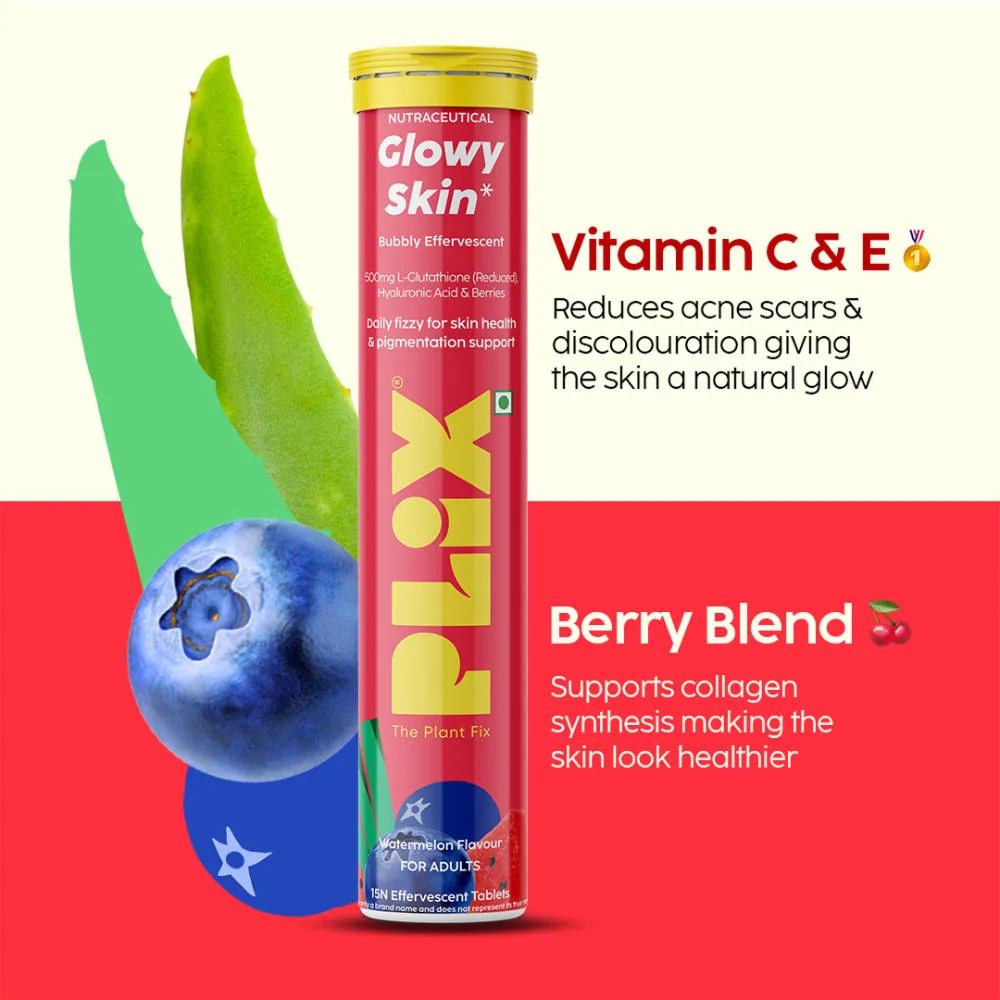 PLIX The Plant Fix Glutathione Skin Tablets | Wellness Supplement-3