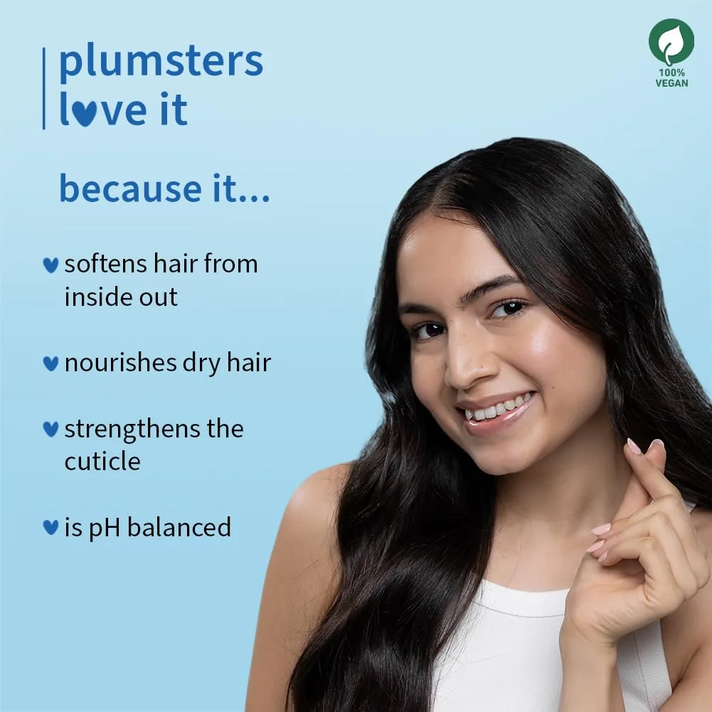 Plum Coconut Milk & Peptides Conditioner & Shampoo Combo | Hydrating Hair Care Duo | Softness and Moisture Boost-2
