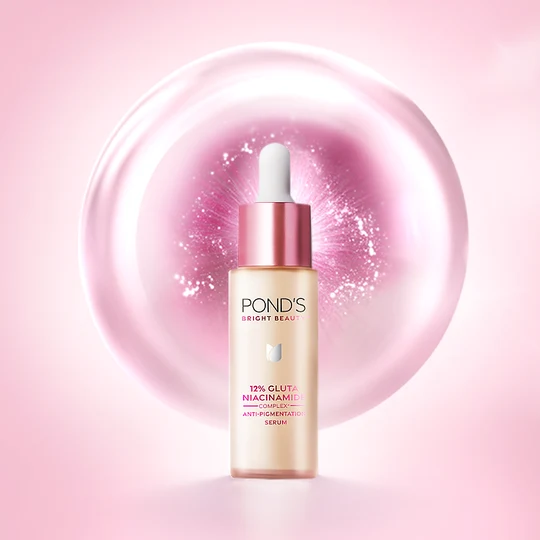 Ponds Bright Beauty Gluta Niacinamide Serum | Anti-Pigmentation Face Serum | Dark Spot Reduction Formula-1