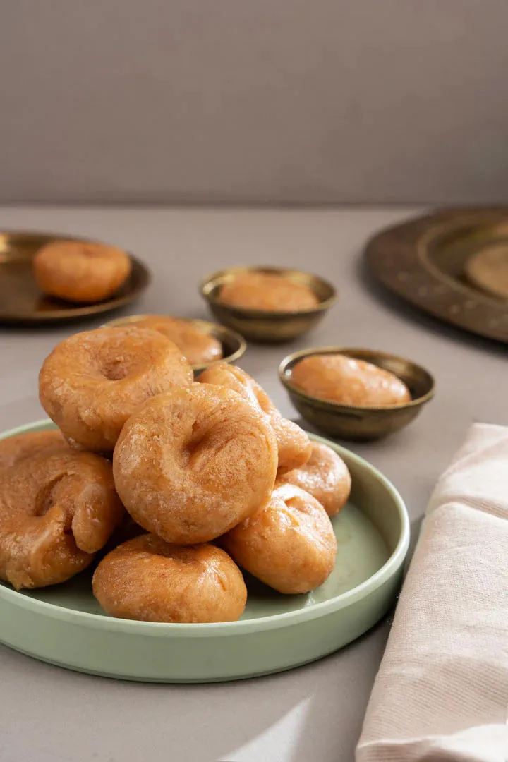 Pothgaal Sweet Badusha | Flaky Ghee Balushahi | Traditional Telugu Sweet-2