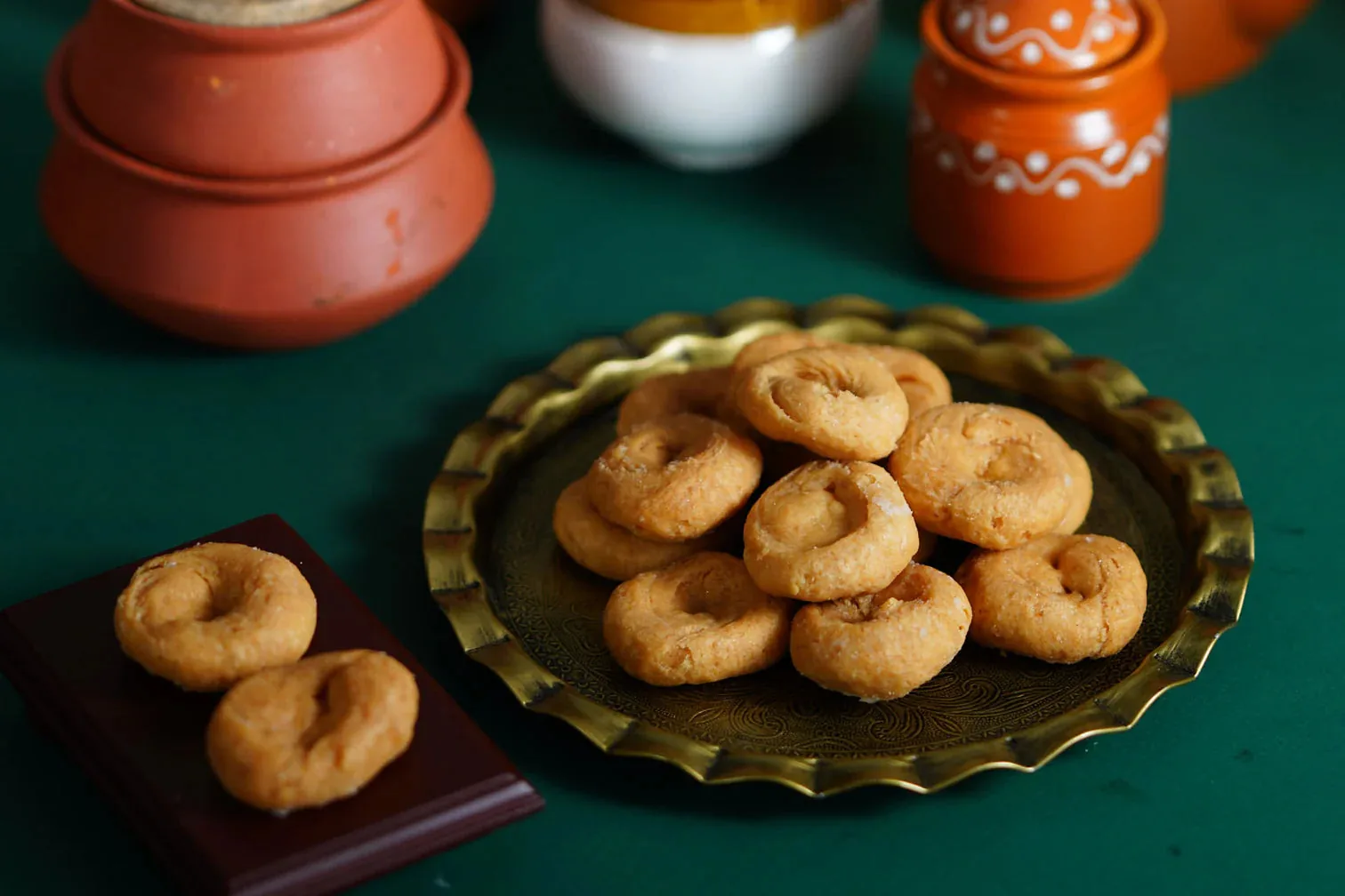 Pothgaal Sweet Badusha | Flaky Ghee Balushahi | Traditional Telugu Sweet-3