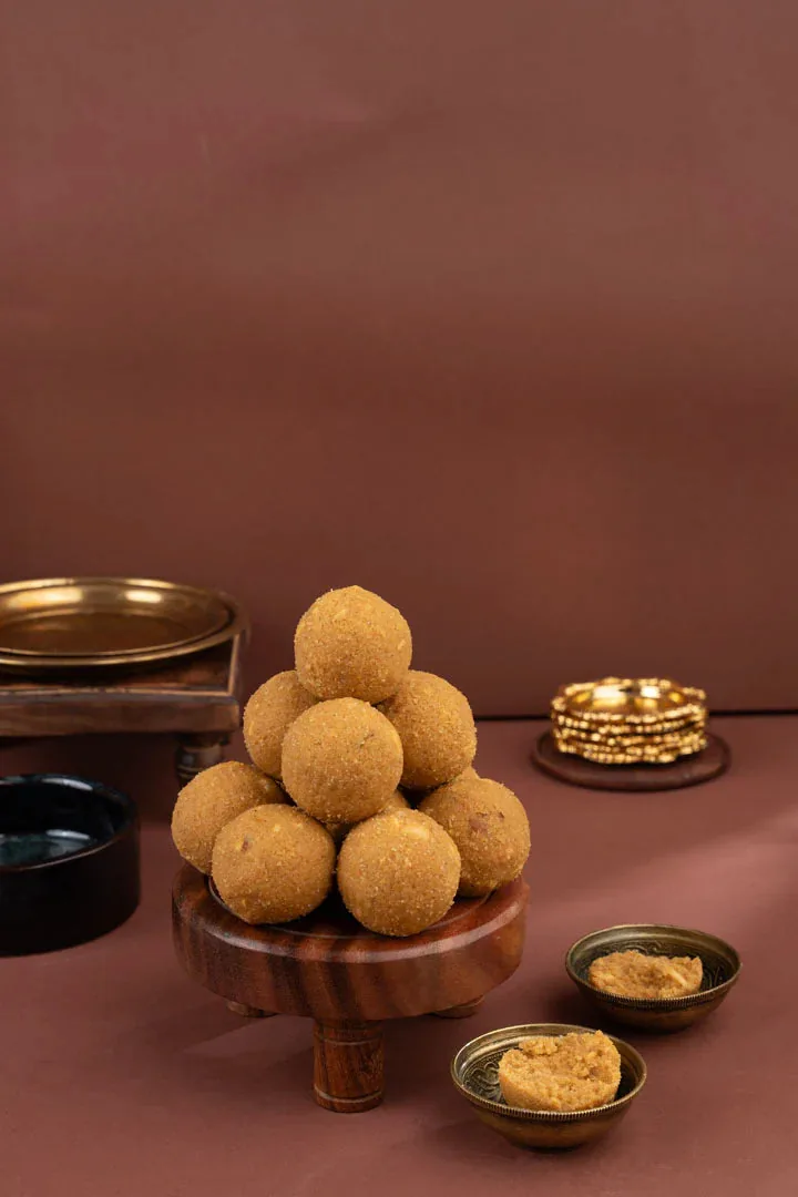 Pothgaal Sweet Besan Laddu | Authentic Telugu Mithai | Pure Ghee Gram Flour Sweets-1