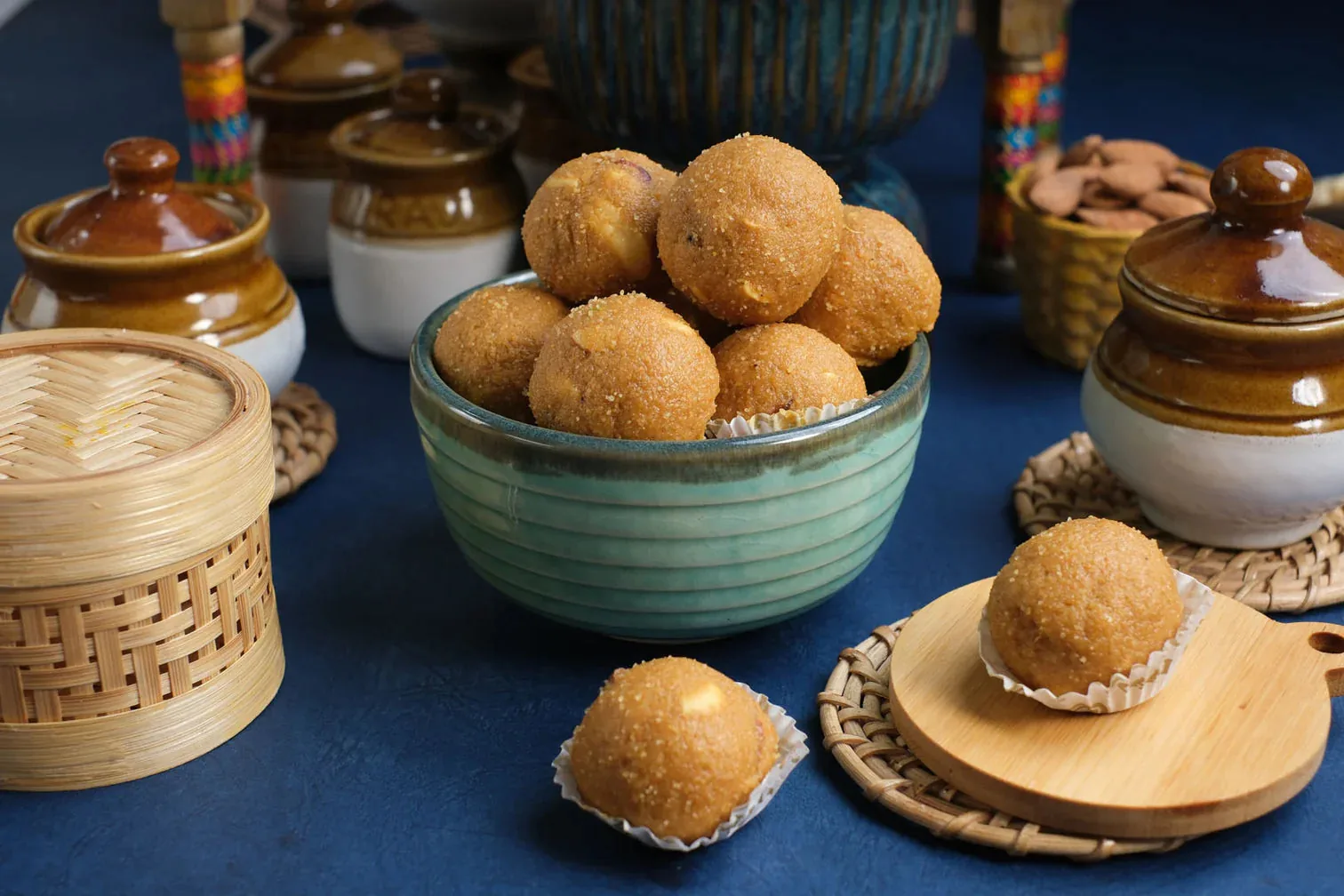 Pothgaal Sweet Besan Laddu | Authentic Telugu Mithai | Pure Ghee Gram Flour Sweets-2