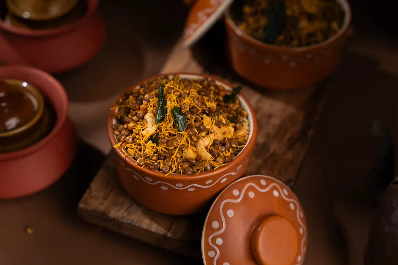 Pothgaal Sweet Dal Mot | Authentic Crispy Spicy Lentil Snack | Hyderabad Savory Namkeen 250 gm