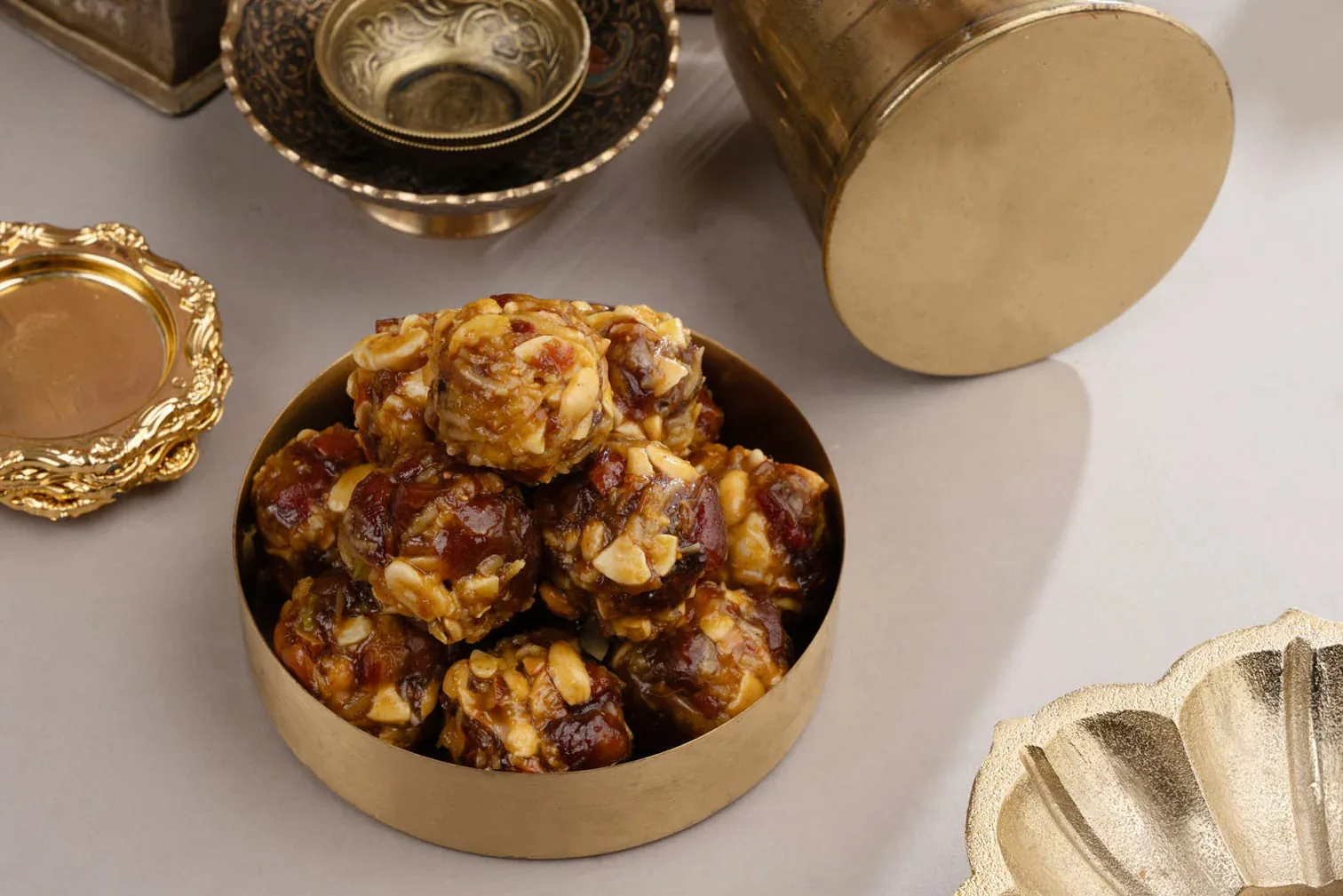 Pothgaal Sweet Dryfruit Laddu | Authentic Telugu Sweet | Pure Ghee & Jaggery Mithai