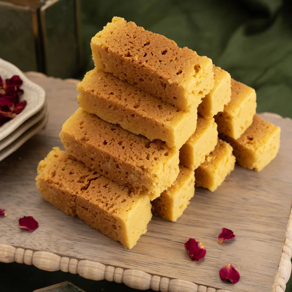 Pothgaal Sweet Ghee Mysore Pak | Authentic South Indian Mithai | Pure Desi Ghee Dessert