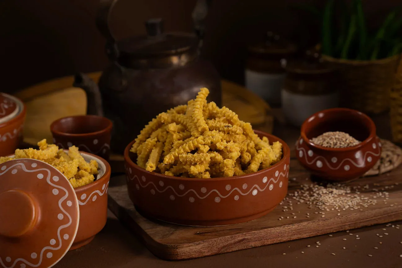 Pothgaal Sweet Jonna Murukulu | Traditional Jowar Snack | Crisp & Wholesome South Indian Crunchy Sticks-4