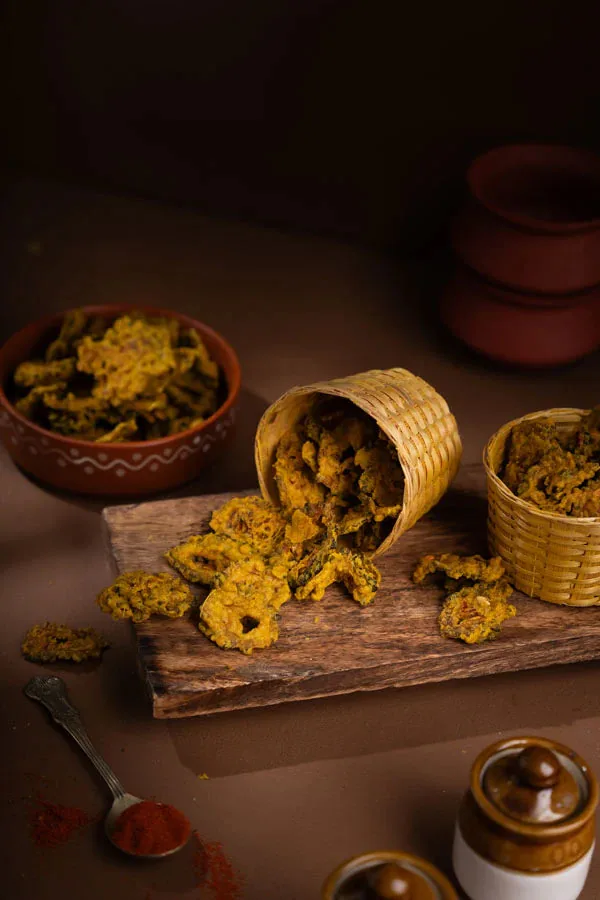 Pothgaal Sweet Kakarkaya Chips | Bitter Gourd Snack | Authentic Telugu Recipe-3