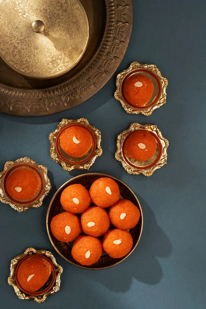 Pothgaal Sweet Mothichur Laddu | Traditional Indian Mithai | Pure Ghee & Cardamom-2