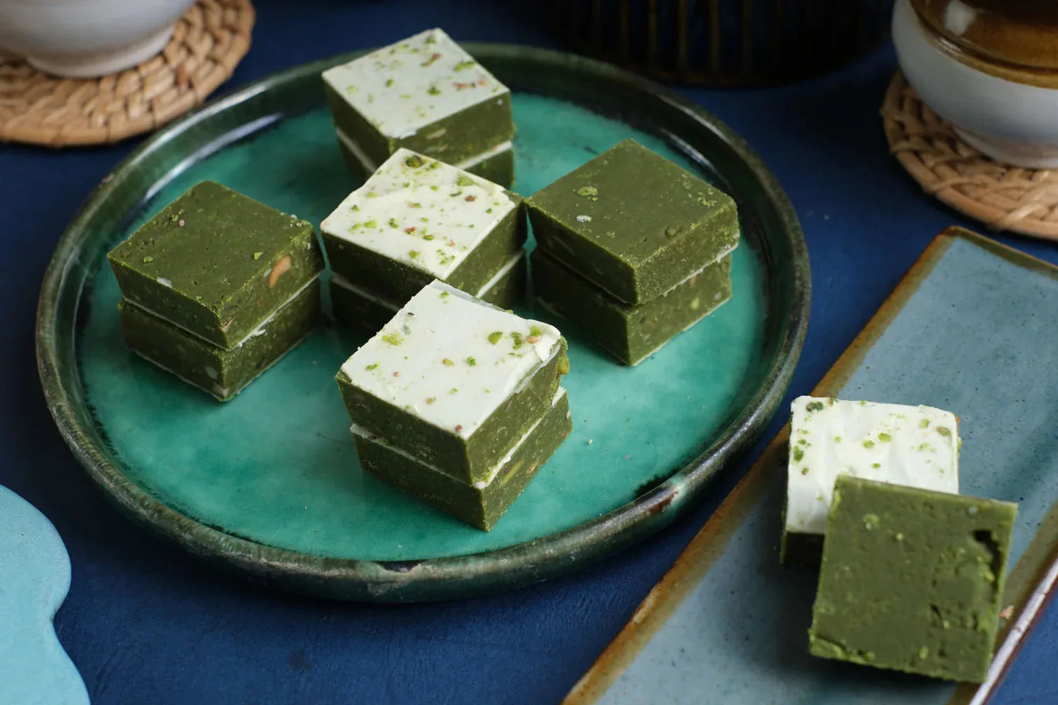 Pothgaal Sweet Pista Fruit Burfi | Pistachio Mithai | Authentic Hyderabad Sweet