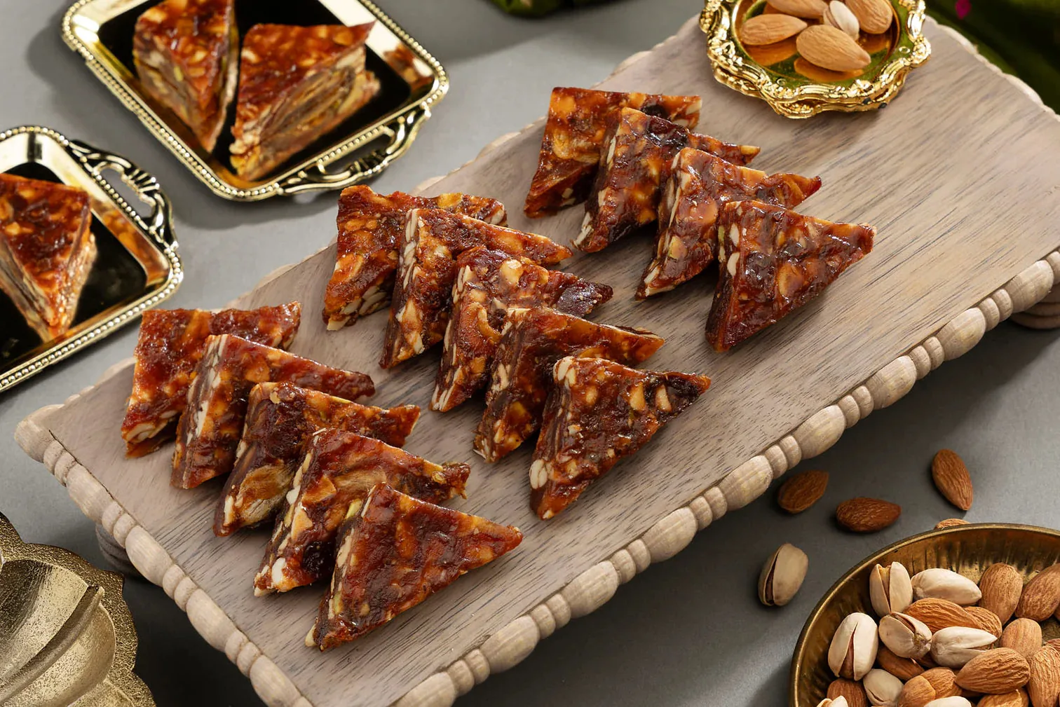 Pothgaal Sweet Sugar Free Dry Fruit Burfi | Authentic Indian Sweets | No Added Sugar-1