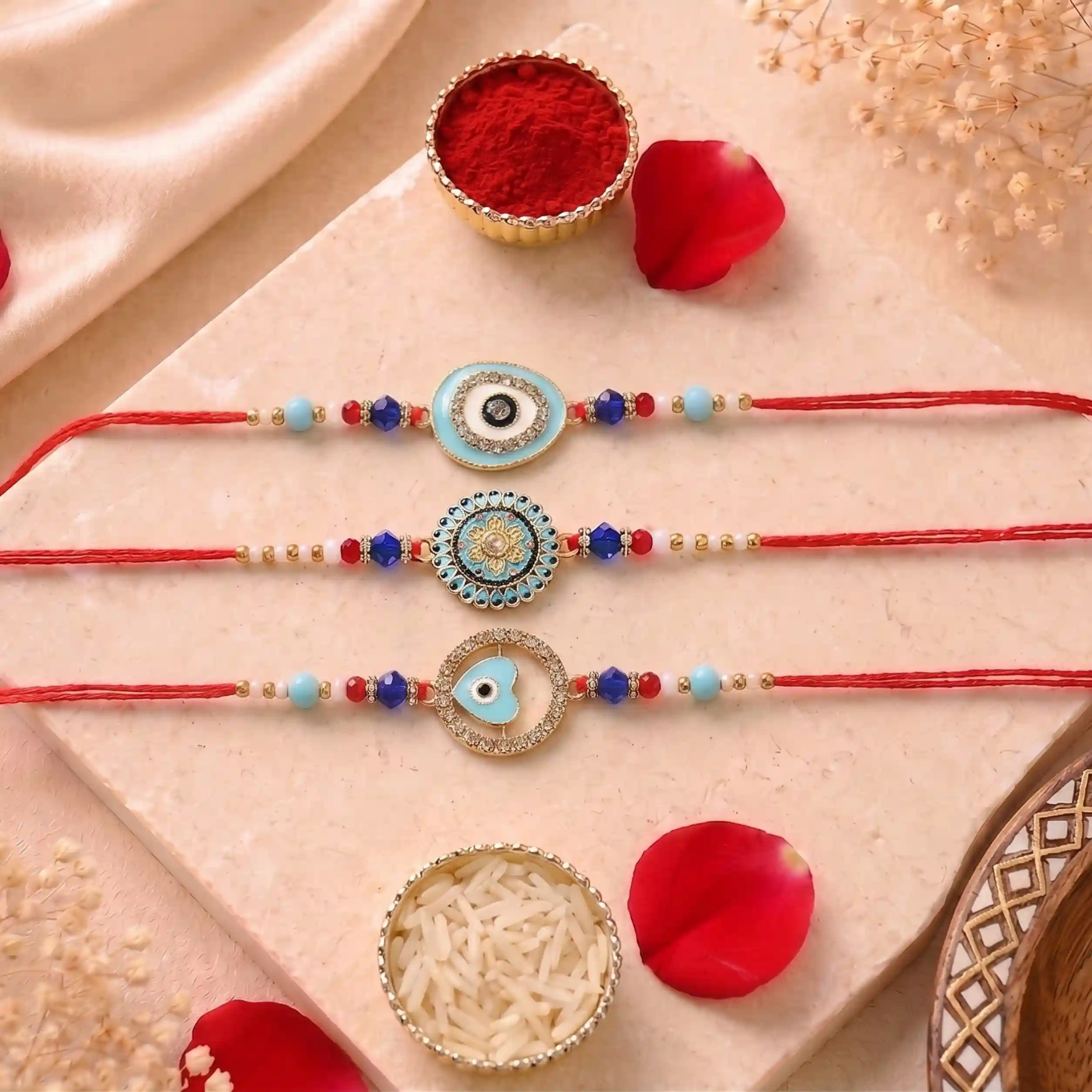 Powerful Rakhis (Pack of 3)