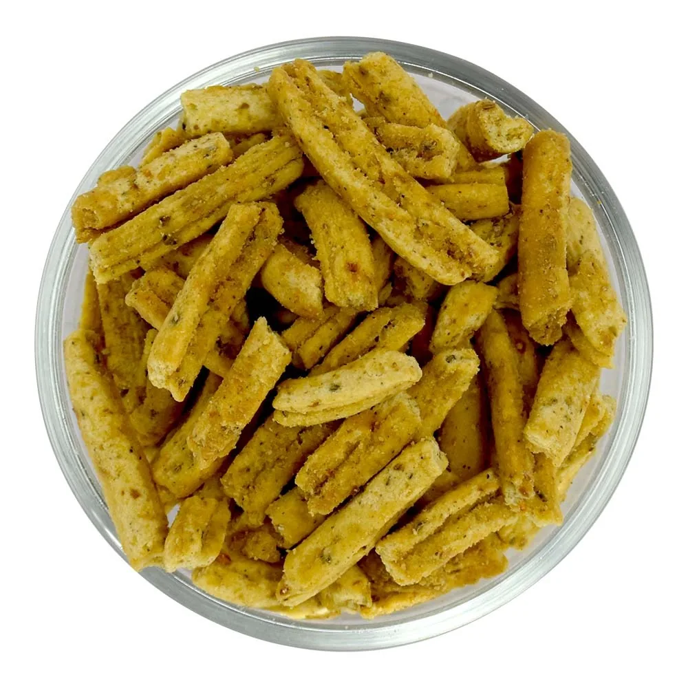 Prakash Namkeen Lahsun Lajawab Sev Moti | Indori Garlic Sev | Crispy Thick Gram Flour Snack-2