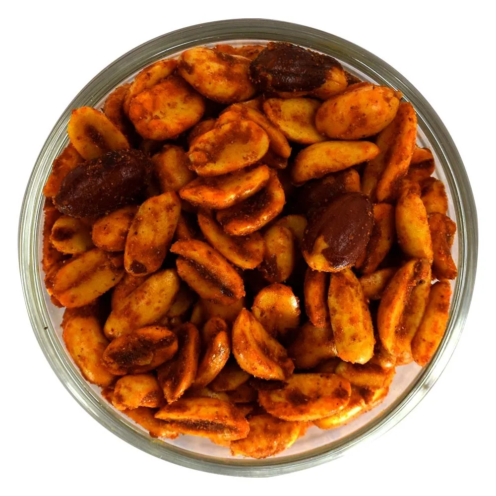 Prakash Namkeen Lal Mirch Heeng Peanuts | Spicy Indori Peanut Snack | Roasted Crunch & Asafoetida Flavor 250 gm