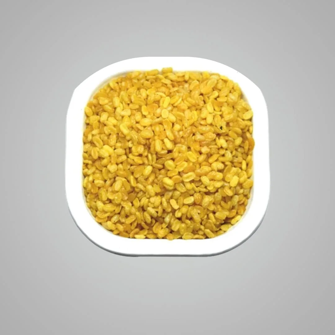 Prakash Namkeen Moong Dal Plain Salted | Authentic Indori Snack | Crispy Fried Split Mung Beans 250 gm