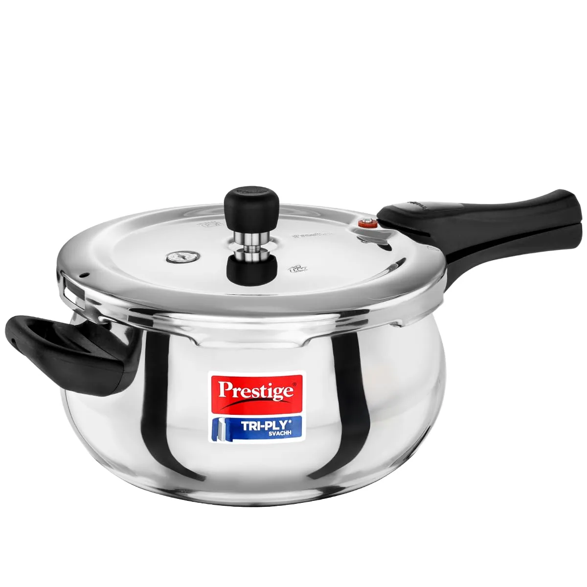 Prestige 5 Litre TRIPLY Svachh Outer Lid Pressure Cooker 5 l