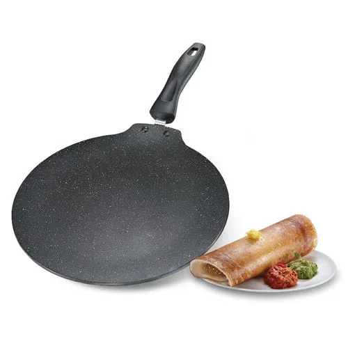 Prestige Omega Deluxe Granite Dosa Tawa, Black, Nonstick Aluminium-6
